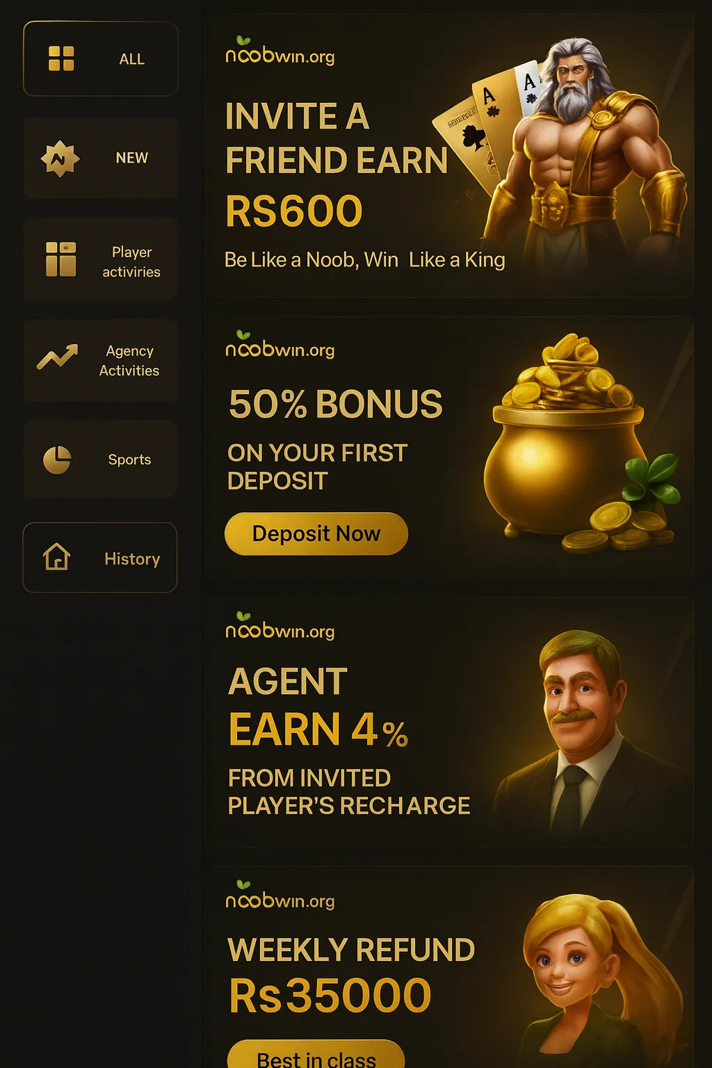 Download Noob Win Game for Android (Online Earning Game in Pakistan) 2 Noob Win features visual